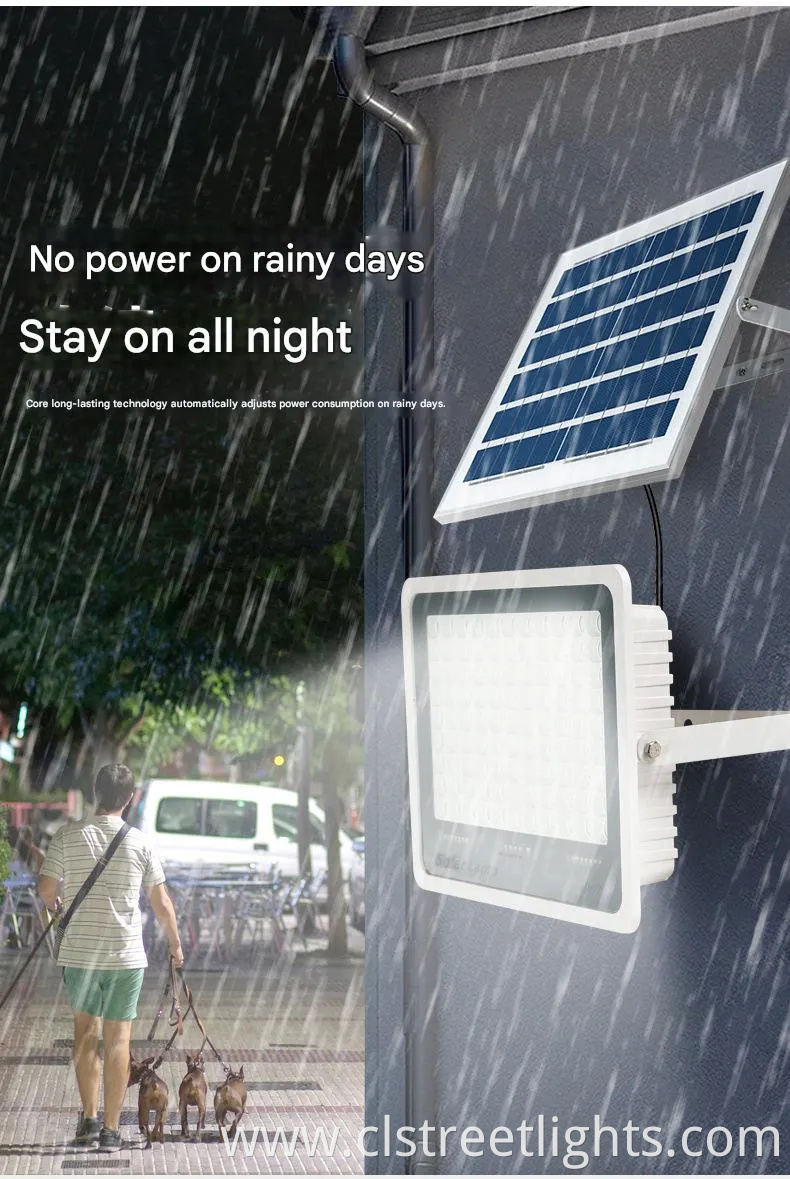 LED Solar Floodlights, Ultra-Bright Outdoor Solar Lights, Energy-Saving Lighting